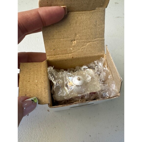 New Siu Ming Pink Tea Cup Porcelain Jewelry Keepsake Hinged Trinket Box - Picture 7 of 7